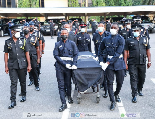 File Photo: The slain police officer was stabbed to death on Saturday