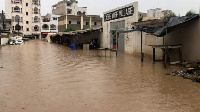 The capital, Dakar, was badly affected by heavy rains on Saturday