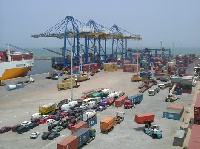 The Tema port