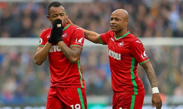 Jordan and Andre Ayew