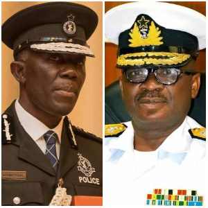 George Akuffo Dampare IGP And Seth Amoama CDS