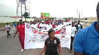 Participants of the health walk