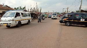 Drivers were seen going about the day's business as usual