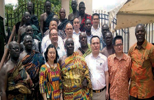 Okyenhene Chinese Ambassador