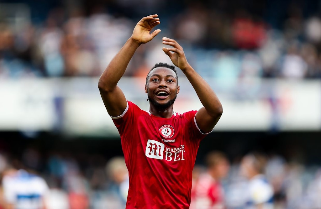 Bristol City forward Antoine Semenyo