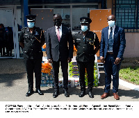 Edward Opare-Donkor, presented the items to the Ghana Police Hospital