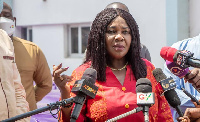 Embattled former Minister, Cecilia Dapaah