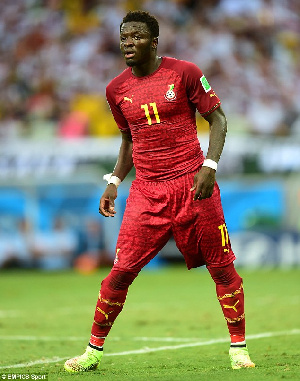 Former Black Stars midfielder, Sulley Ali Muntari