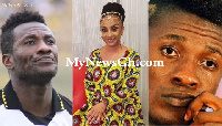 Asamoah Gyan and wife, Gifty Gyan