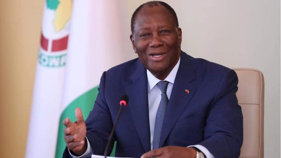 President Alassane Ouattara of Ivory Coast