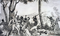 The enslaved Blacks served as English interpreters and translators for their Indian masters