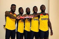 4*100m Ghana relay team