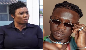 Broadcaster, Bridget Otoo and singer Stonebwoy