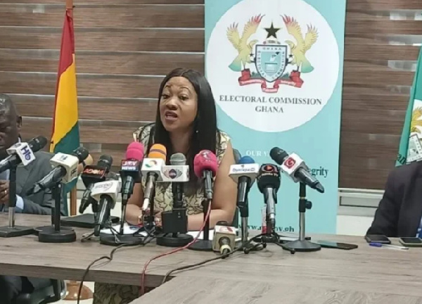 Jean Mensa, Chairperson for the Electoral Commission of Ghana