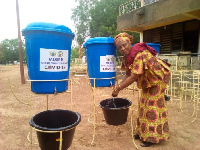 Veronica Buckets have been provided to the schools by the government