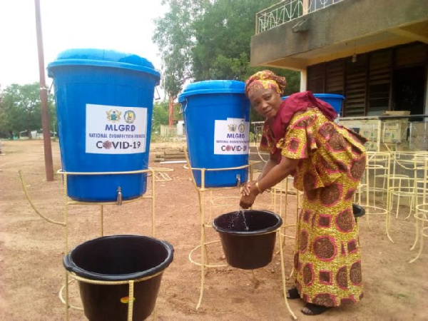 570 Veronica buckets were donated as part of efforts to fight the virus