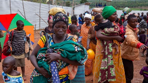 Some Burundian refugees who fled political violence in their home country to Tanzania