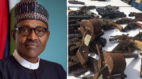 Buhari govment don dey suffer rising levels of insecurity in parts of di country