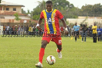 Thomas Abbey has scored 12 goals for Hearts in the GPL