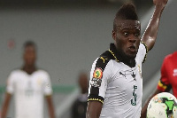 Partey scored a hat-trick for Ghana