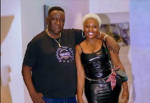 Mr. Ibu with the adopted daughter, Jasmine Okafor