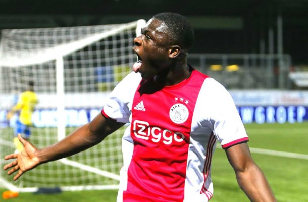 Dutch forward of Ghanaian descent, Brian Brobbey