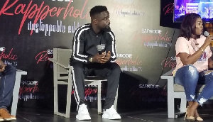 Sarkodie at the Rapperholic 2019 Unstoppable Edition launch