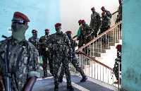 Coup leaders in Guinea