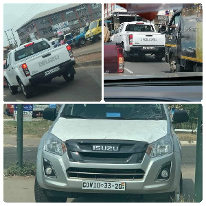 Some of the COVID-19 vehicles procured by the government