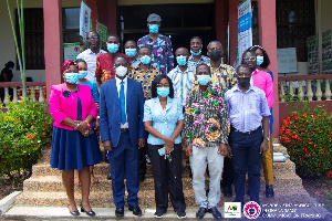 Participants at the capacity building in Science, Technology and Agriculture for journalists