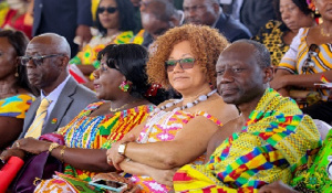 Minister of Finance, Ken Ofori-Atta and wife