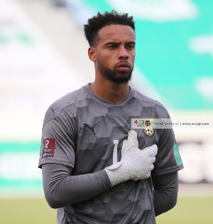 Black Stars first-choice goalkeeper, Jojo Wollacot