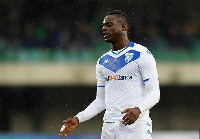 Brescia striker Mario Balotelli