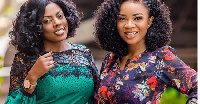 Nana Aba Anamoah [L,] Serwaa Amihere [R]