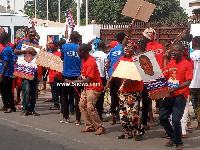 NPP supporters in Asante Bekwai