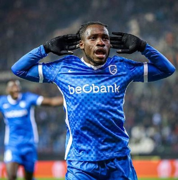 Genk forward Joseph Paintsil