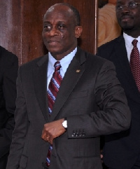 Finance Minister Seth Terkper smiling