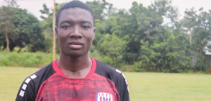 Inter Allies player, Nazif Sema