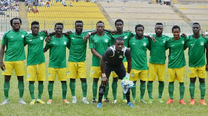 Aduana Stars won the first leg by 6 goals to 1