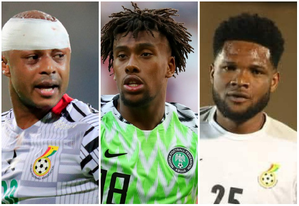 Ayew, Iwobi, Tetteh