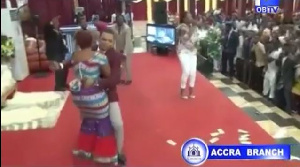 Angel Obinim and wife, Florence Obinim