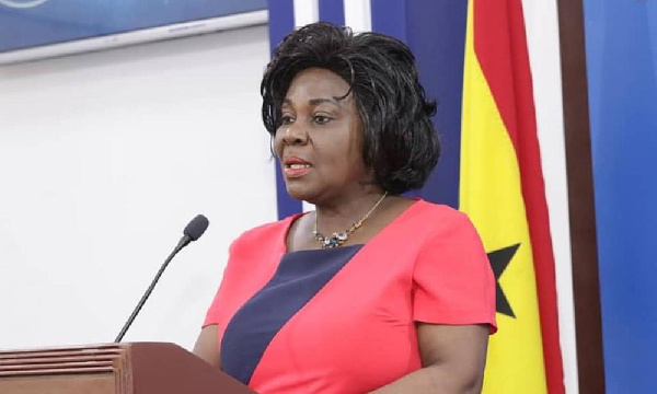 Minister of Sanitation and Water Resources, Cecilia Abena Dapaah