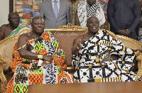 Otumfuo Osei Tutu II and Okyenhene