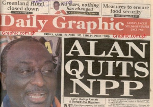 Alan Quits NPP In 2008