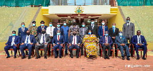 Vice President Bawumia With Staffers