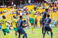 Accra Lions won over Bibiani Gold Star