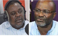 Deputy General Secretary of the NDC, Koku Anyidoho and Assin Central MP Kennedy Agyapong