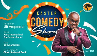 OB Amponsah is the official MC for Easter Comedy show