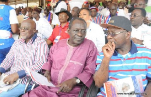 From left: Hackman Owusu Agyemang, Dr Kwame Addo Kufuor and Osei Kyei-Mensah-Bonsu