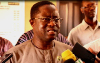 John Peter Amewu, former Minister of Lands and Natural Resources